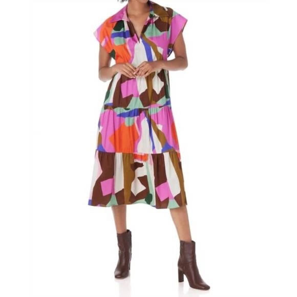 NEW CROSBY BY MOLLIE BURCH watson dress in shape shifter XS - Picture 4 of 4